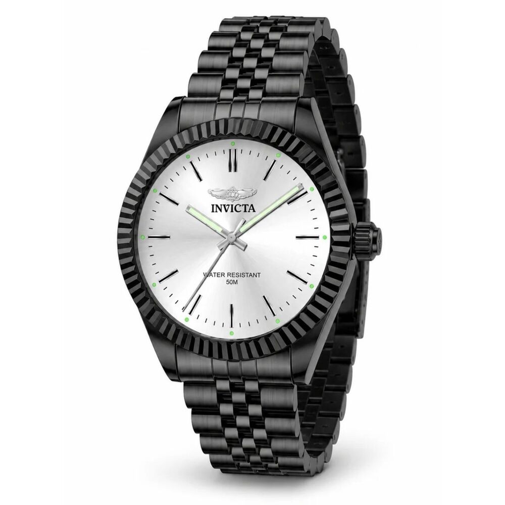 Invicta Specialty Serrate Men's Watch - 40mm, Black (79019)